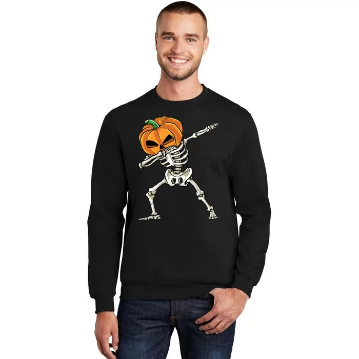 Dabbing Skeleton Halloween 2024 Sweatshirt