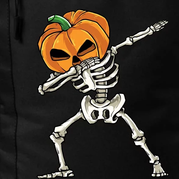 Dabbing Skeleton Halloween 2024 Daily Commute Backpack