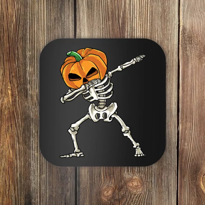 Dabbing Skeleton Halloween 2024 Coaster