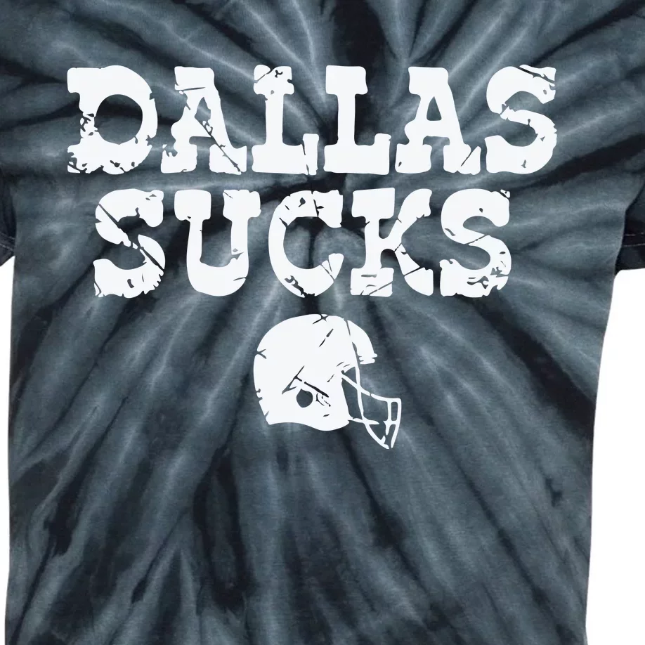 Dallas Sucks Helmet Kids Tie-Dye T-Shirt