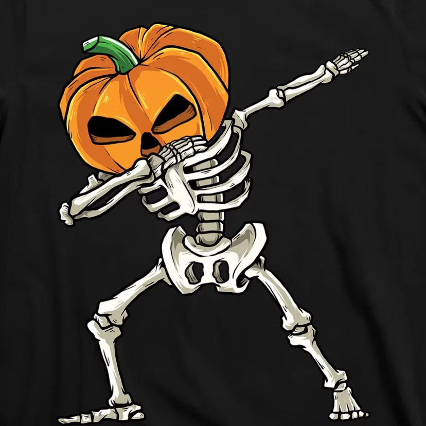 Dabbing Skeleton Halloween 2024 T-Shirt