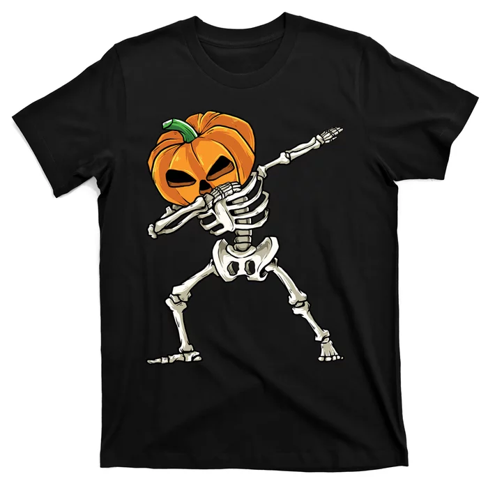 Dabbing Skeleton Halloween 2024 T-Shirt