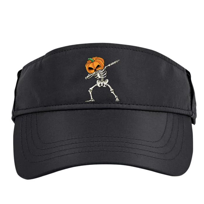 Dabbing Skeleton Halloween 2024 Adult Drive Performance Visor