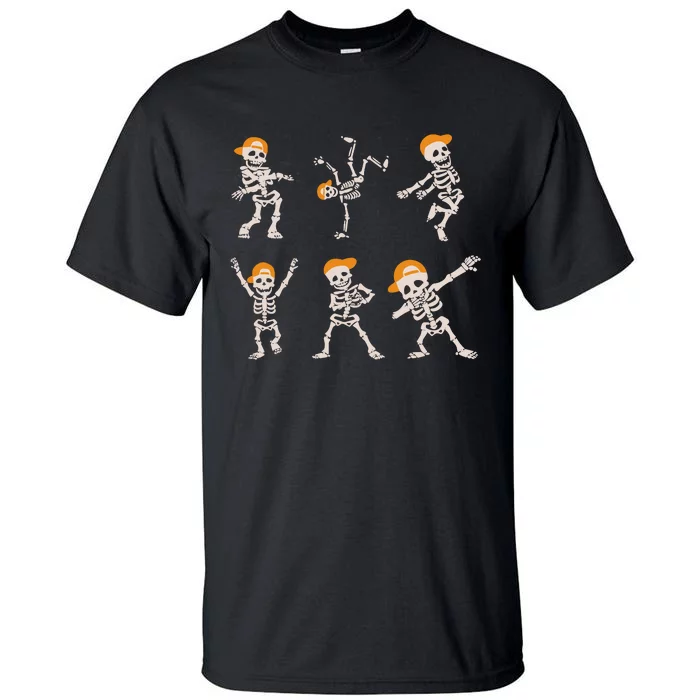 Dancing Skeleton Halloween Tall T-Shirt