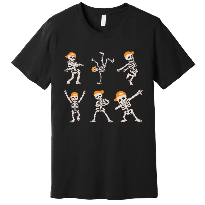 Dancing Skeleton Halloween Premium T-Shirt