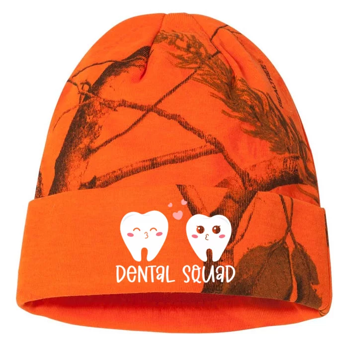 Dental Squad Happy Valentines Day Dental Life Cute Teeth Gift Kati - 12in Camo Beanie