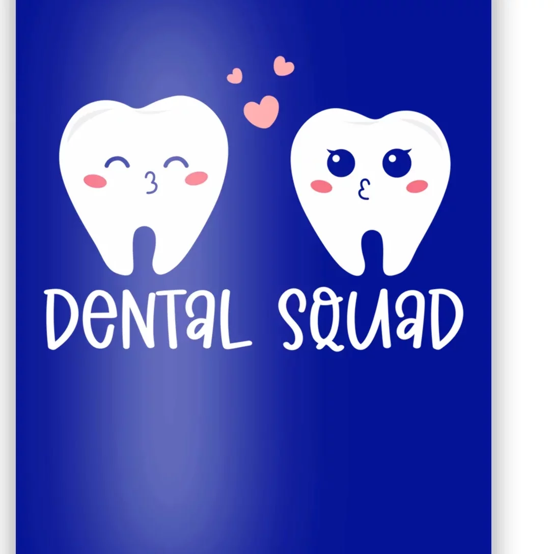 Dental Squad Happy Valentines Day Dental Life Cute Teeth Gift Poster