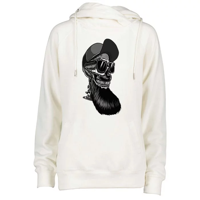 Don’T Skull Head Womens Funnel Neck Pullover Hood