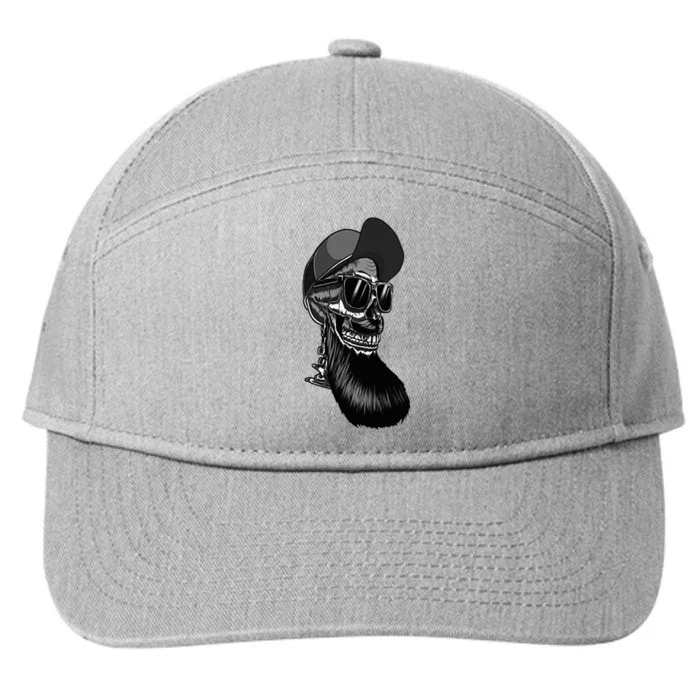 Don’T Skull Head 7-Panel Snapback Hat