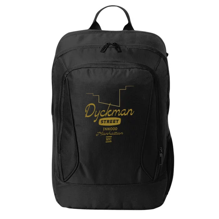 Dyckman Street Inwood Manhattan City Backpack