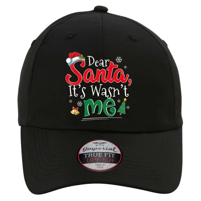 Dear Santa It Wasn't Me Funny Family Christmas Party The Original Performance Cap