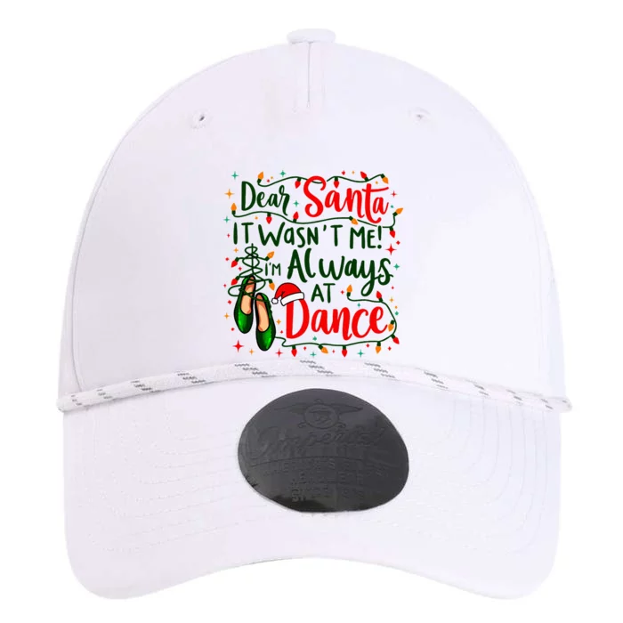 Dear Santa It WasnT Me IM Always At Dance Ballet Christmas Performance The Dyno Cap