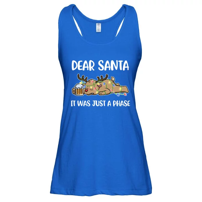 Dear Santa It Was Just A Phase Meaningful Gift Ladies Essential Flowy Tank