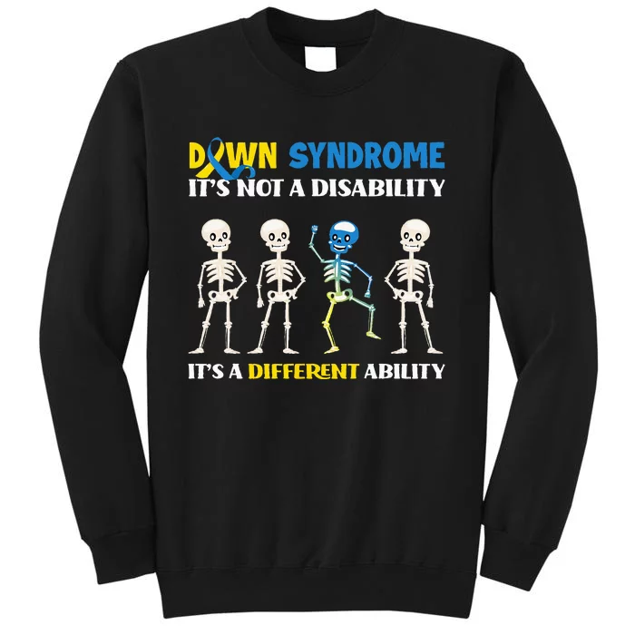 Down Syndrome Its Not A Disability Its A Different Ability Sweatshirt