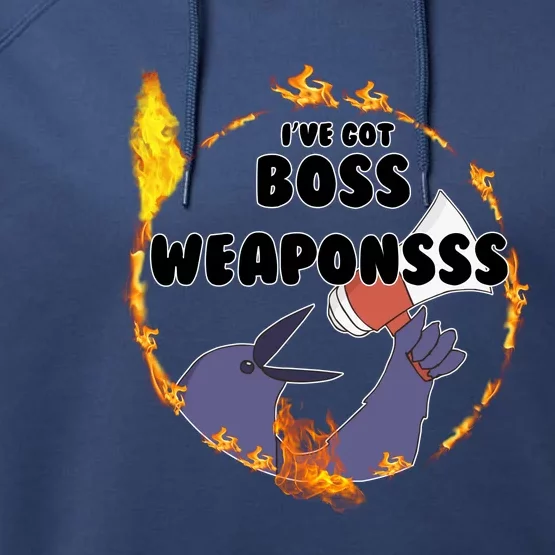 Dark Souls Ive Got Boss Weapons Performance Fleece Hoodie