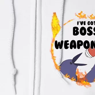 Dark Souls Ive Got Boss Weapons Full Zip Hoodie