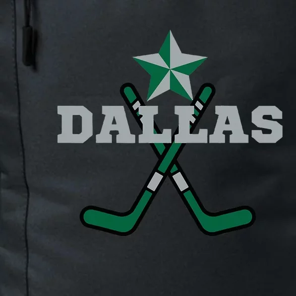 Dallas Sports Ice Hockey Team Athletic Novelty Daily Commute Backpack