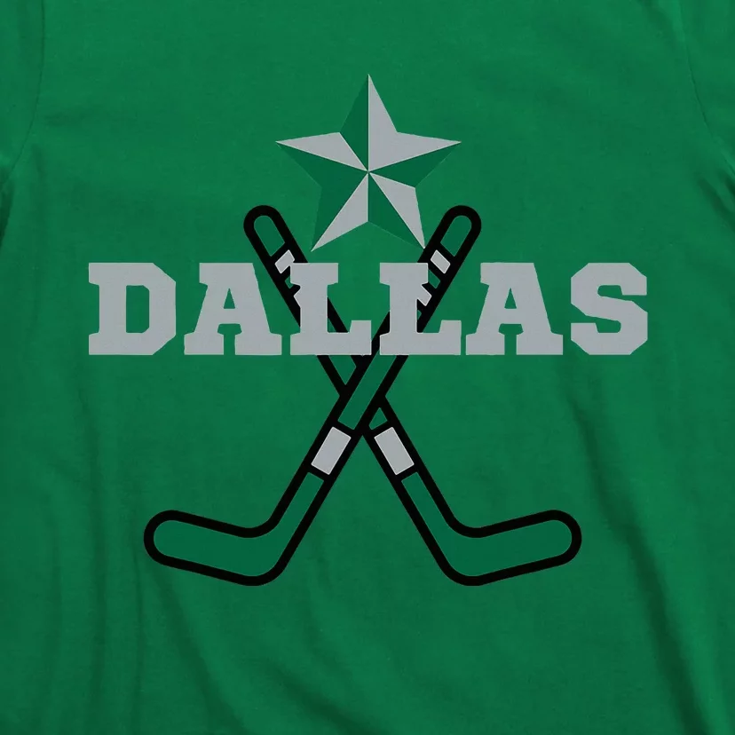 Dallas Sports Ice Hockey Team Athletic Novelty T-Shirt