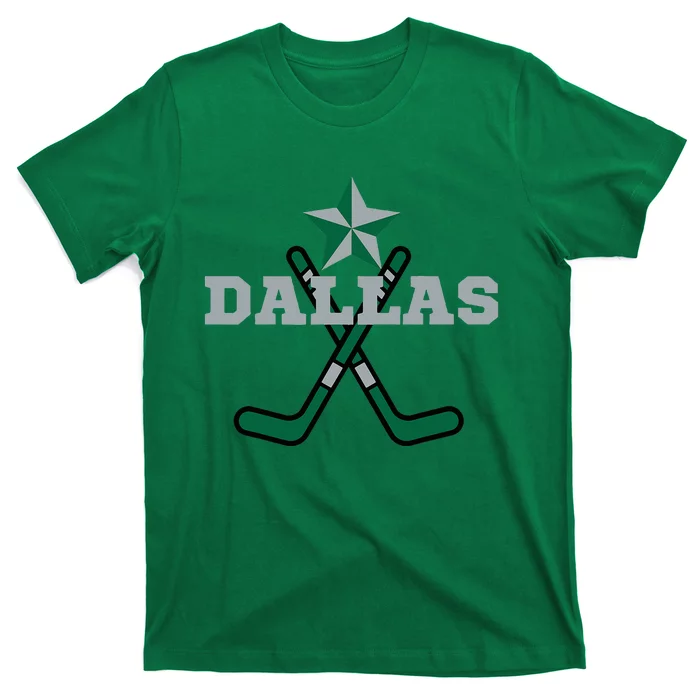 Dallas Sports Ice Hockey Team Athletic Novelty T-Shirt