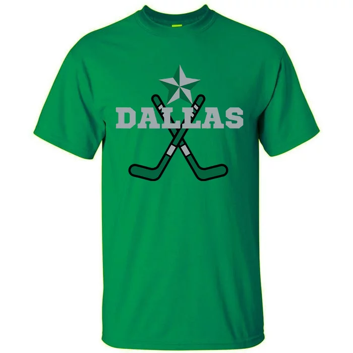 Dallas Sports Ice Hockey Team Athletic Novelty Tall T-Shirt