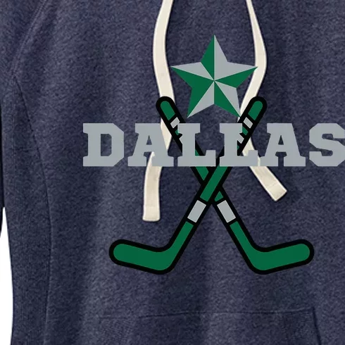 Dallas Sports Ice Hockey Team Athletic Novelty Women's Fleece Hoodie