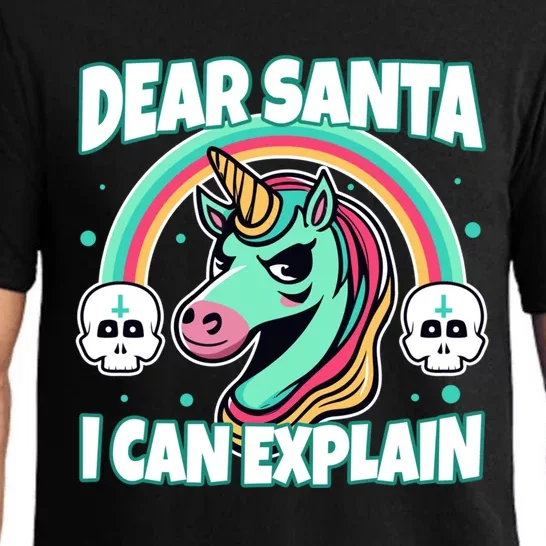 Dear Santa I Can Explain Gift Pajama Set