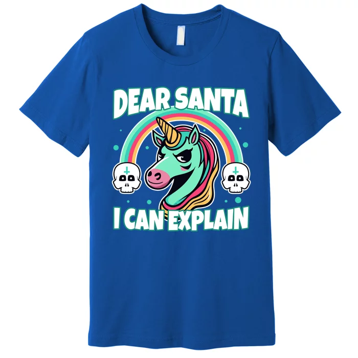 Dear Santa I Can Explain Gift Premium T-Shirt