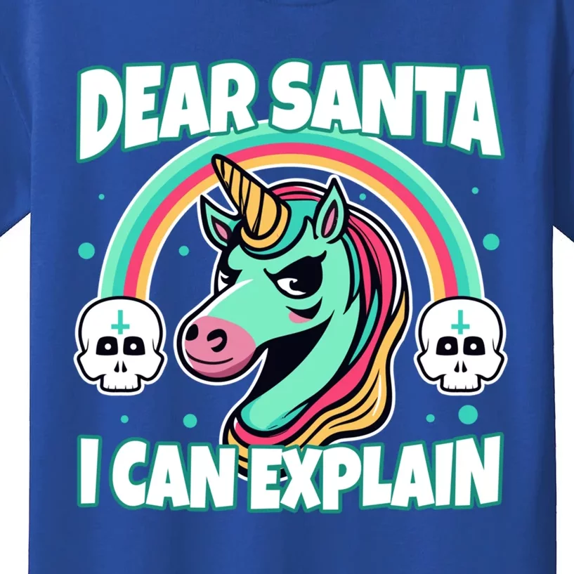 Dear Santa I Can Explain Gift Kids T-Shirt