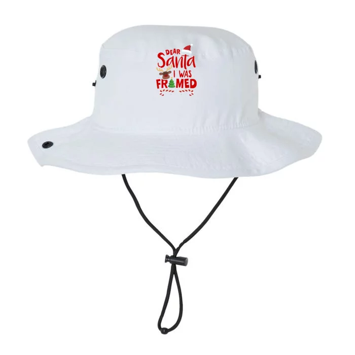 Dear Santa I Was Framed Legacy Cool Fit Booney Bucket Hat