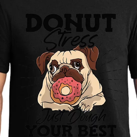 Donut Stress Just Dough Your Best Stress Awareness Dog Pajama Set