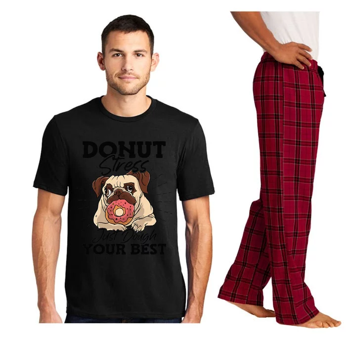 Donut Stress Just Dough Your Best Stress Awareness Dog Pajama Set