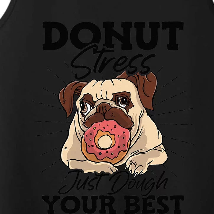 Donut Stress Just Dough Your Best Stress Awareness Dog Performance Tank