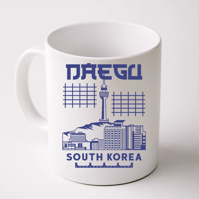 Daegu South Korea Front & Back Coffee Mug