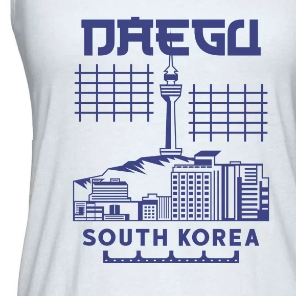 Daegu South Korea Ladies Essential Flowy Tank