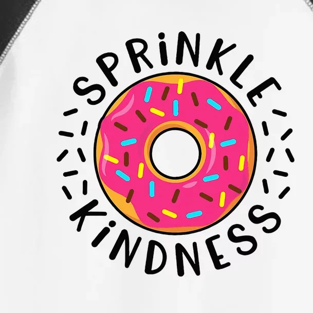 Donut Sprinkle Kindness Girl Women Doughnut Lover Toddler Fine Jersey T-Shirt