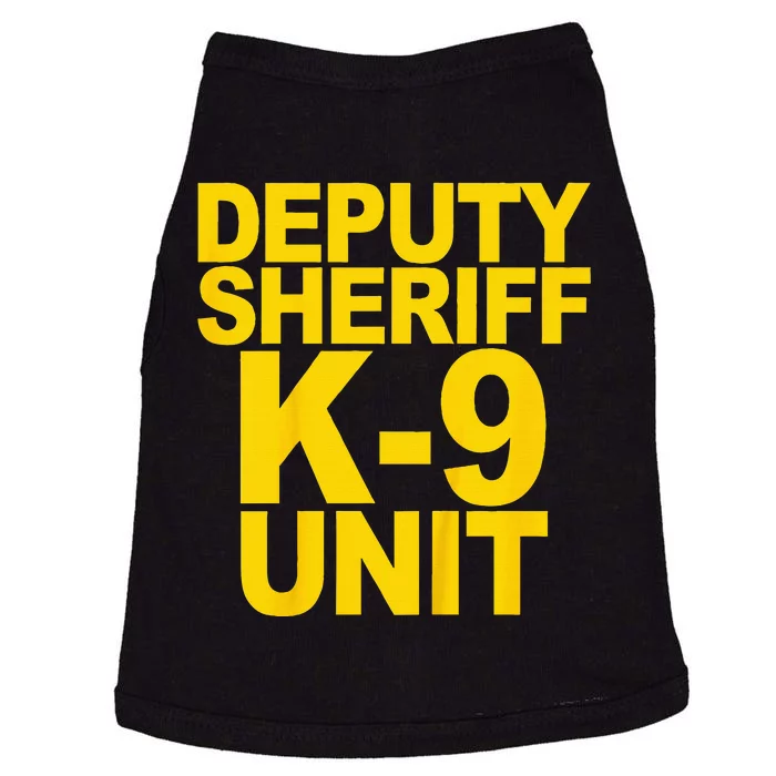 Deputy Sheriff K9 Unit Police Doggie Tank