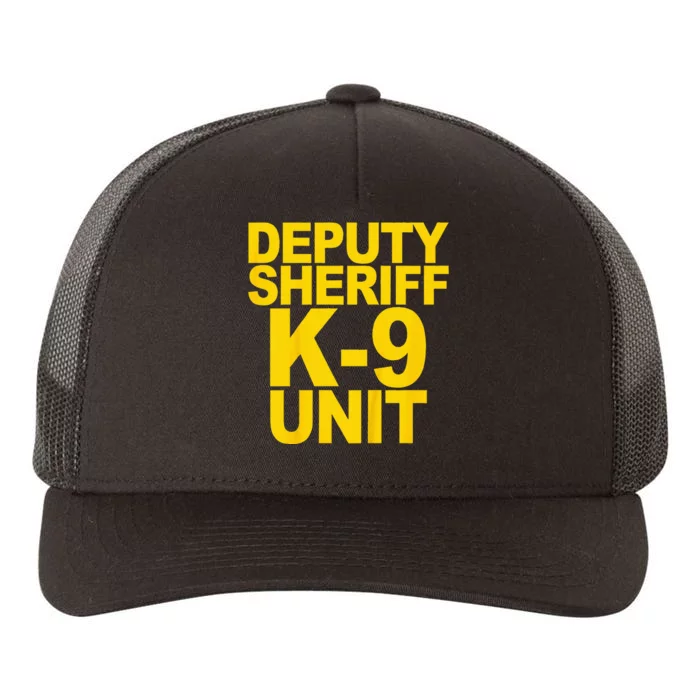 Deputy Sheriff K9 Unit Police Yupoong Adult 5-Panel Trucker Hat