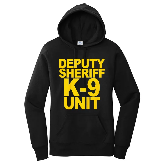 Deputy Sheriff K9 Unit Police Women's Pullover Hoodie