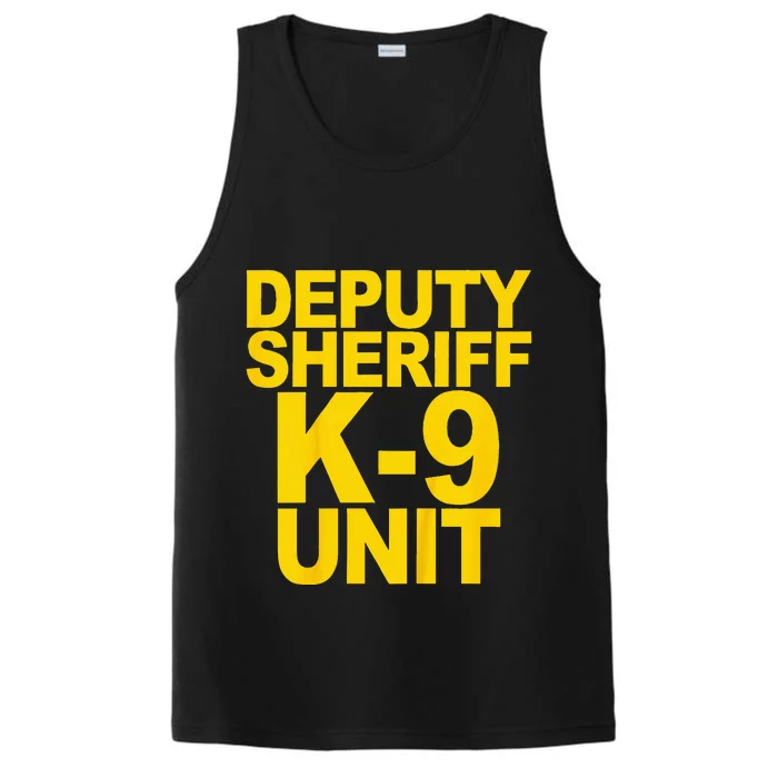 Deputy Sheriff K9 Unit Police Performance Tank