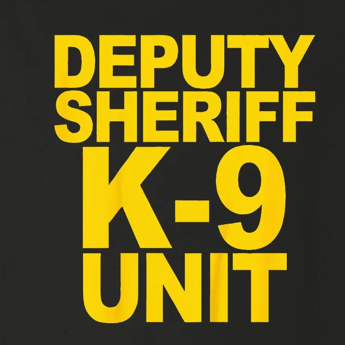 Deputy Sheriff K9 Unit Police Toddler Long Sleeve Shirt