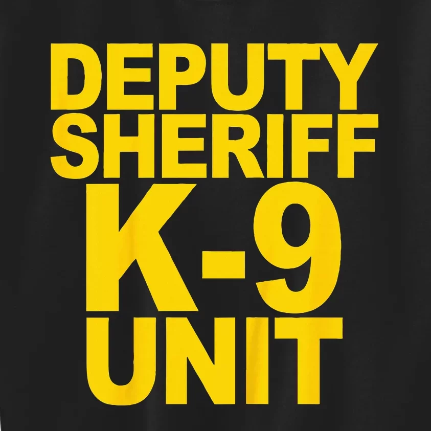 Deputy Sheriff K9 Unit Police Kids Sweatshirt