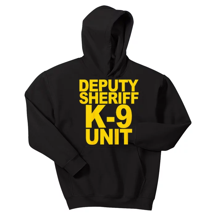 Deputy Sheriff K9 Unit Police Kids Hoodie