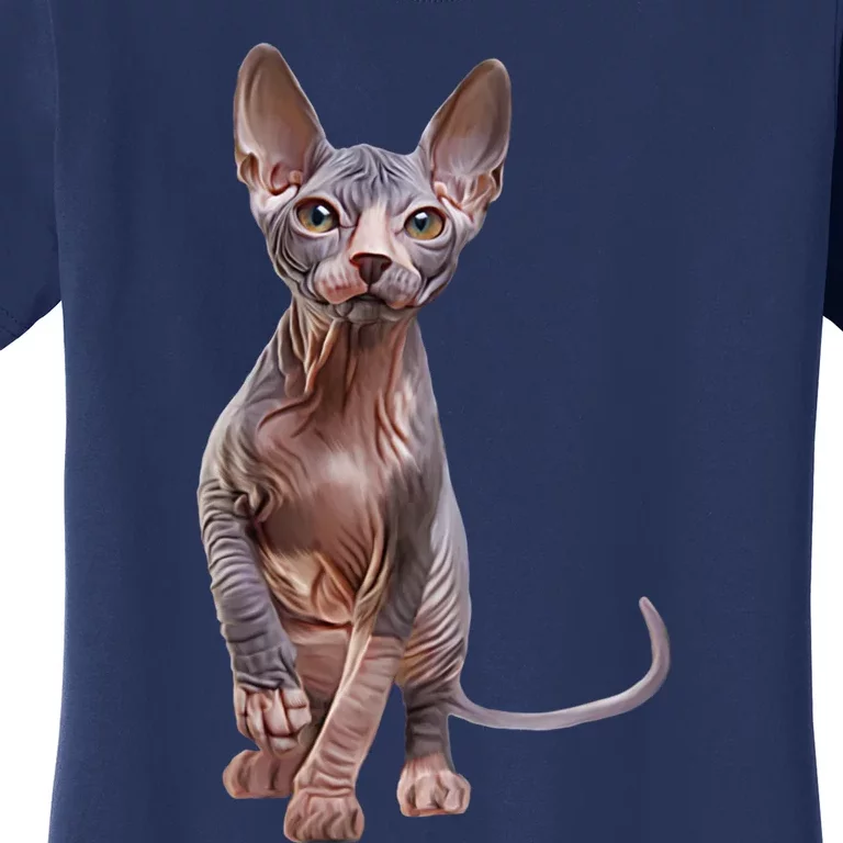 Drawing Sphynx Kitten Women's T-Shirt