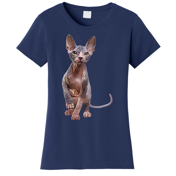 Drawing Sphynx Kitten Women's T-Shirt