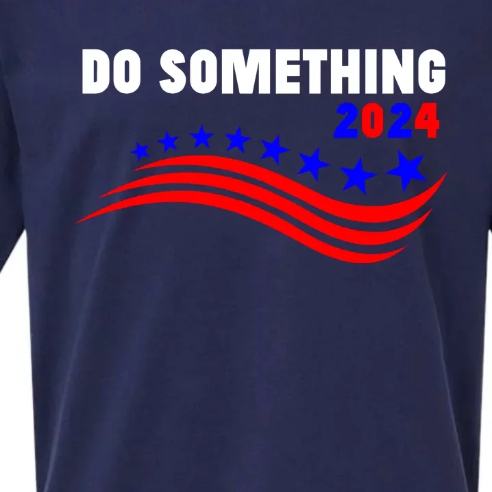 Do Something Kamala Harris Walz 2024 President Campaign Sueded Cloud Jersey T-Shirt