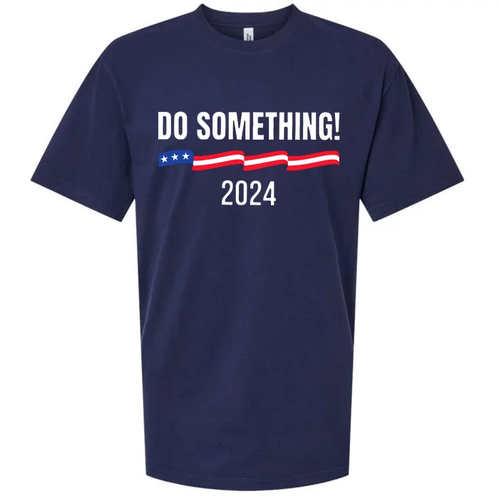 Do Something Kamala Harris Walz 2024 President Campaign Sueded Cloud Jersey T-Shirt