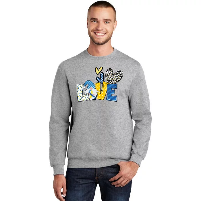 Down Syndrome Love Gnome Awareness Sweatshirt