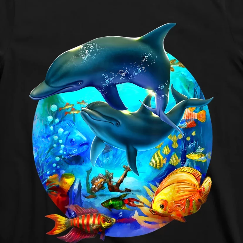 Dolphin Sea Life Save The Ocean Marine Biology Aquarium T-Shirt