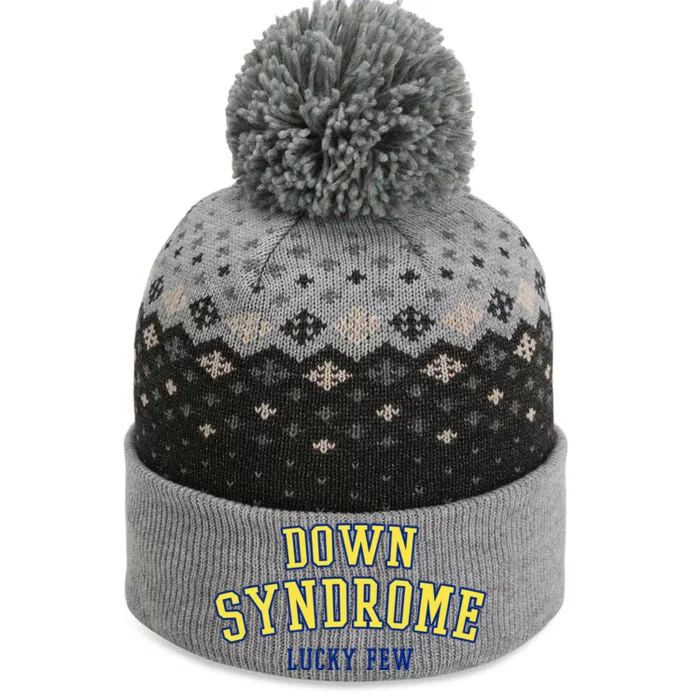 Down Syndrome Lucky Few The Baniff Cuffed Pom Beanie