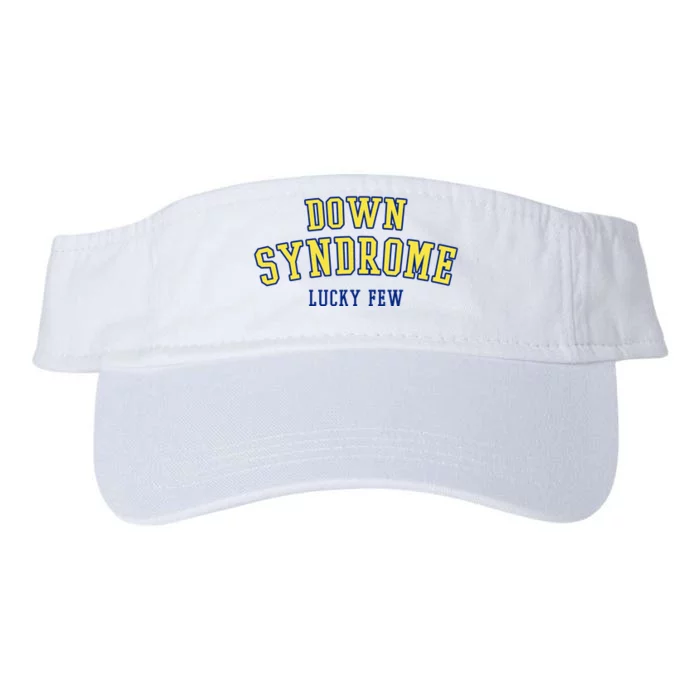 Down Syndrome Lucky Few Valucap Bio-Washed Visor